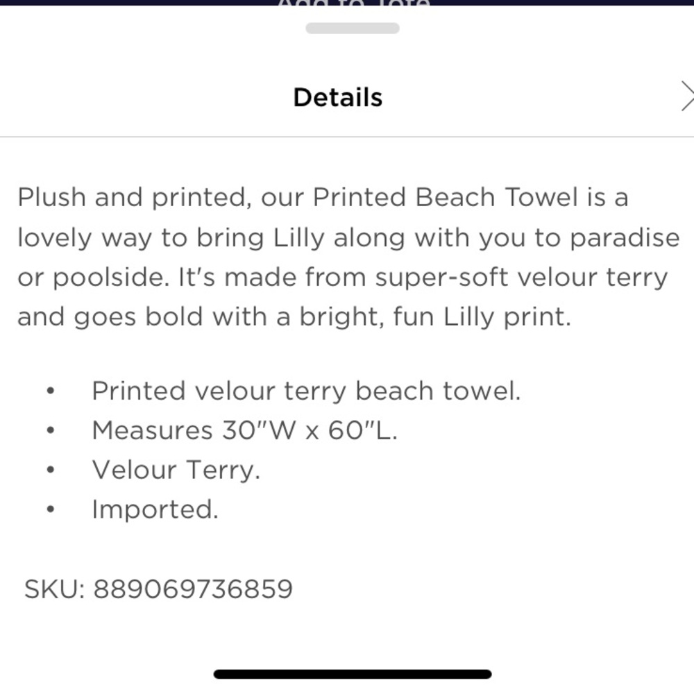 🌺Last One!🌺 🎉Host Pick!🎉 NWT Lilly Pulitzer Beach Towel - Picture 3 of 5
